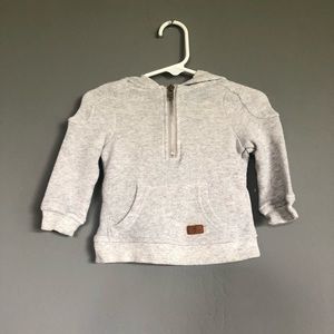 Baby long sleeve hoodie, Size 12M
